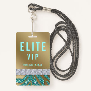 VIP Event Custom Name Concert Badge ID Badge