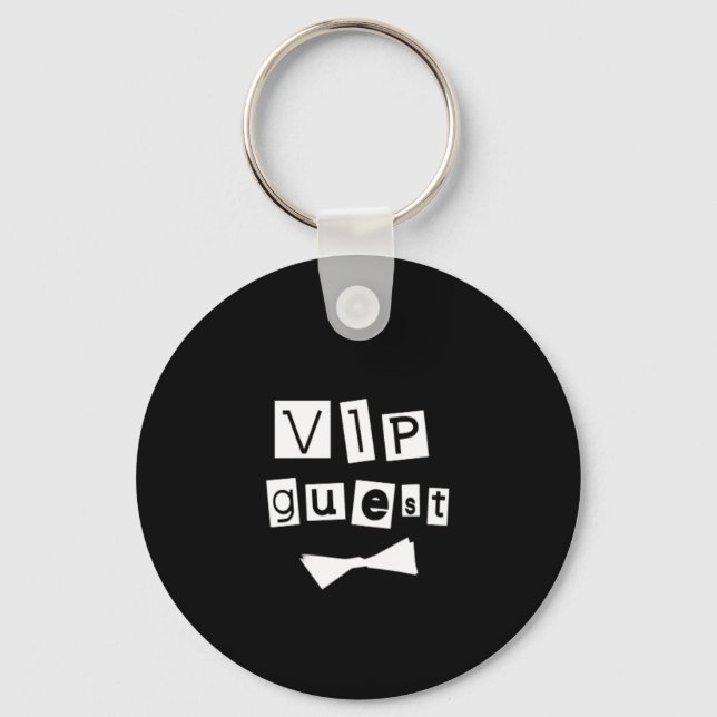 VIP Guest Bow Tie Key Ring (Front)