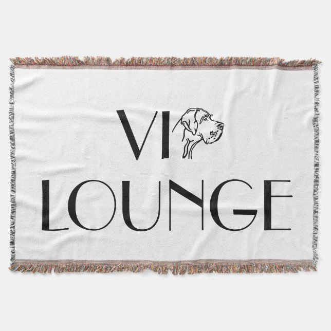 VIP Lounge Throw Blanket (Front)