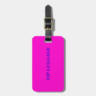 VIP LUGGAGE TAG