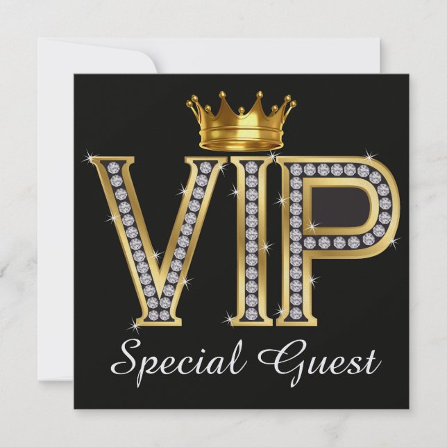VIP Special Guest - SRF Invitation (Front)