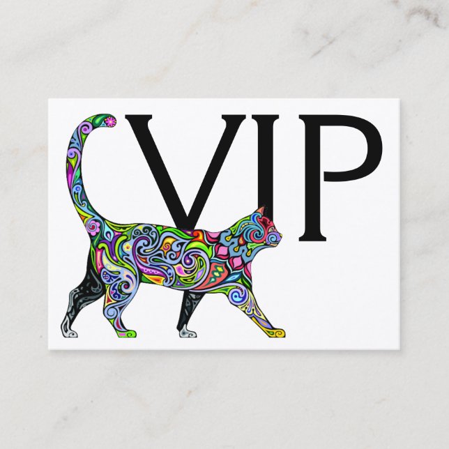 VIP - Very Important Pet - SRF Business Card (Front)