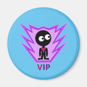 VIP Visitor Alien Magnet