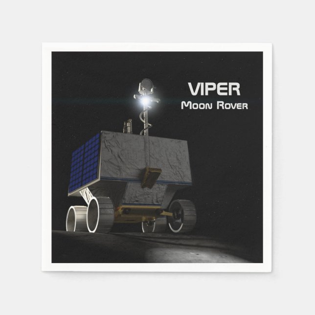 VIPER Moon Rover Napkin (Front)