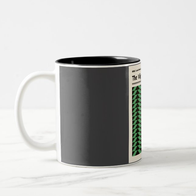Viper Room Retro Art  Two-Tone Coffee Mug (Left)