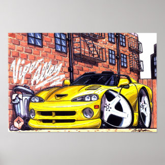 ViperAlley Roadster Logo Poster