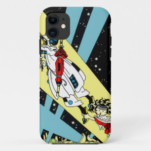 Viperetta Flies to the Moon iPhone 11 Case