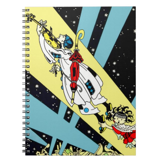 Viperetta Flies to the Moon Notebook (Front)