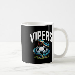 Vipers Soccer Mascot For Youth Teams Players And F Coffee Mug