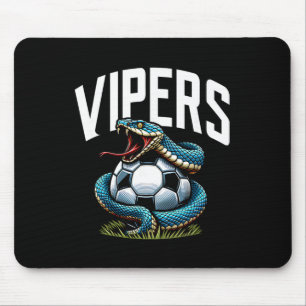 Vipers Soccer Mascot For Youth Teams Players And F Mouse Pad