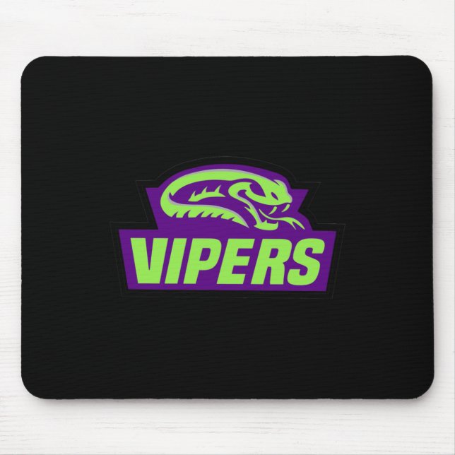 Vipers Throw Back Sticker  Mouse Pad (Front)