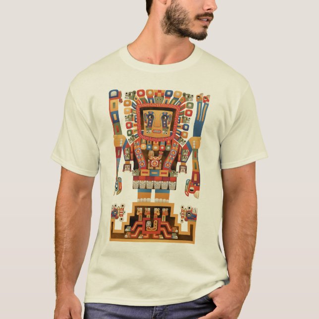 Viracocha of the Sun Gate T-Shirt (Front)