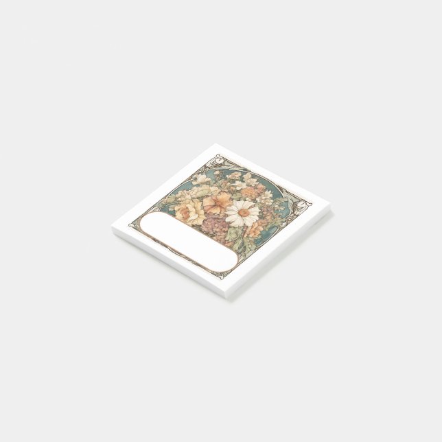 Virago Floral Sticky Notes (Angled)