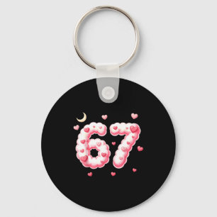 Viral 67 Kawaii Hearts Valentine's Day Girls Humor Key Ring