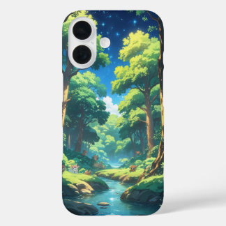Viral anime nature iPhone 16 case