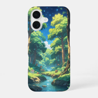 Viral anime nature iPhone 16 case
