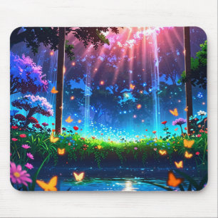 Viral anime nature wallpaper in 4K quality Mouse Pad