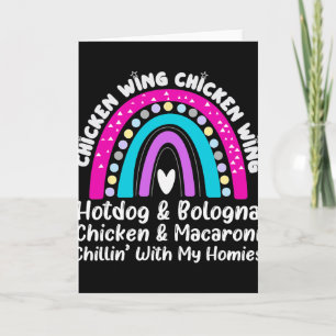 Viral Chicken Wing Chicken Wing Hot Dog Bologna So Card