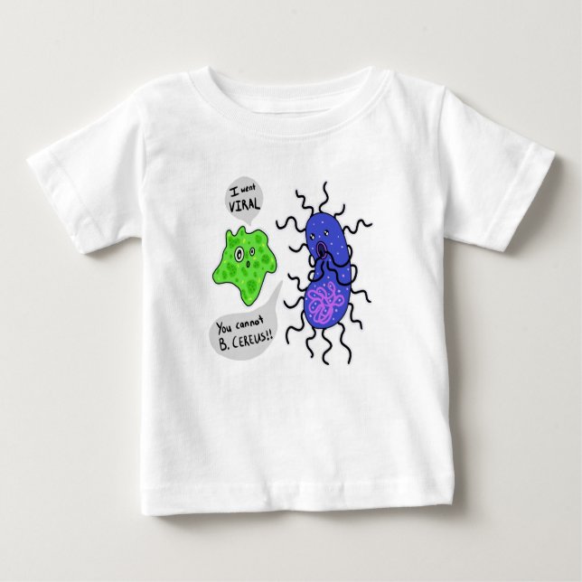 Viral Microbes Baby T-Shirt (Front)