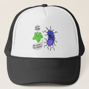 Viral Microbes Trucker Hat