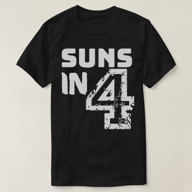Viral Suns In Four Basketball  T-Shirt (Design Front)
