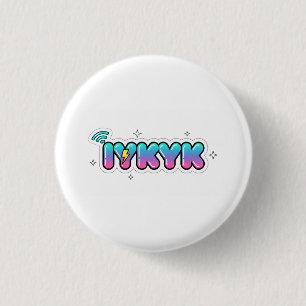 ViralVibes Collection 3 Cm Round Badge