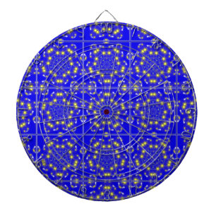 Virbrant Retro Blue Dartboard