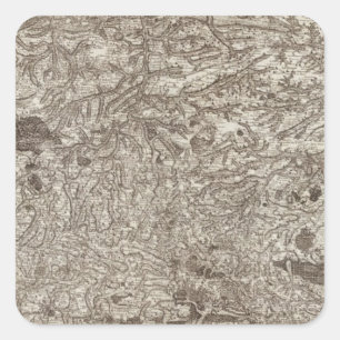 Vire, Avranches Square Sticker