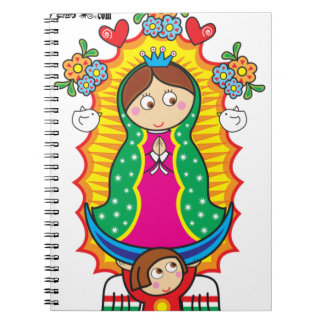 VIRGEN DE GUADALUPE CARICATURA 01 CUSTOMIZABLE PRO NOTEBOOK