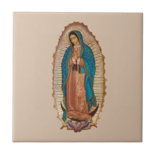 Virgen de Guadalupe Ceramic Tile
