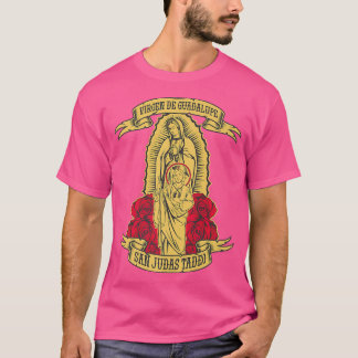 Virgen de Guadalupe con San Judas Tadeo  T-Shirt