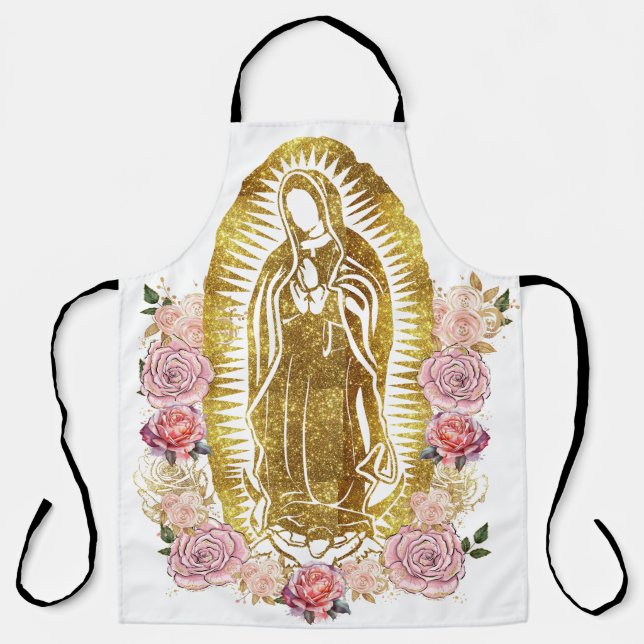 Virgen De Guadalupe custom Apron (Front)