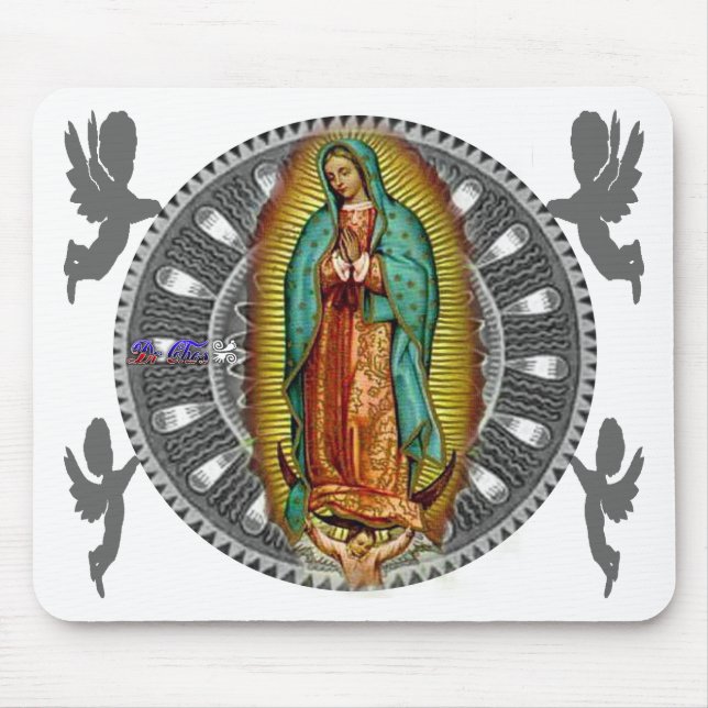 VIRGEN DE GUADALUPE CUSTOMIZABLE PRODUCTS MOUSE PAD (Front)