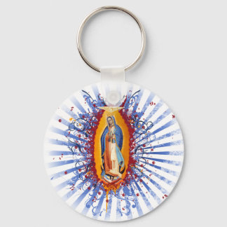 Virgen de Guadalupe Key Ring