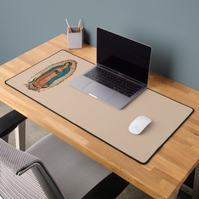 Virgen de Guadalupe - left hand side Desk Mat (Office 2)