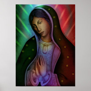 Virgen De Guadalupe Poster