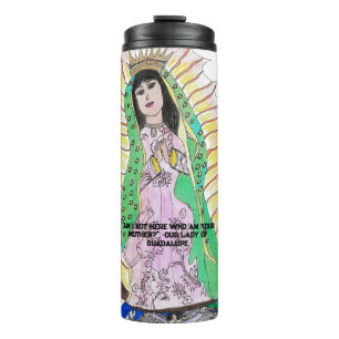 Virgen de Guadalupe Thermal Tumbler
