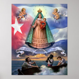 VIRGEN DE LA CARIDAD DEL COBRE POSTER