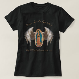 Virgen De La Guadalup Ladies T-Shirt