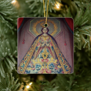 Virgen de Zapopan Ceramic Ornament