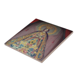 Virgen de Zapopan Ceramic Tile
