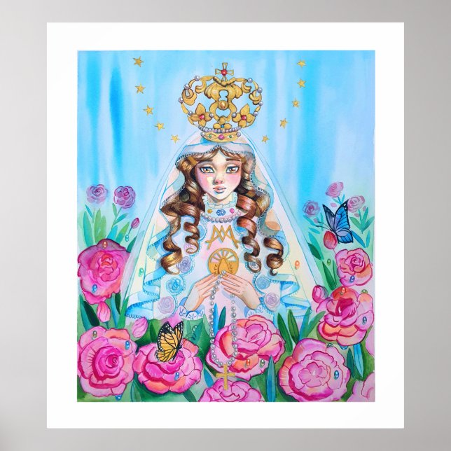 Virgen del Valle, Rocio Milagroso Poster (Front)