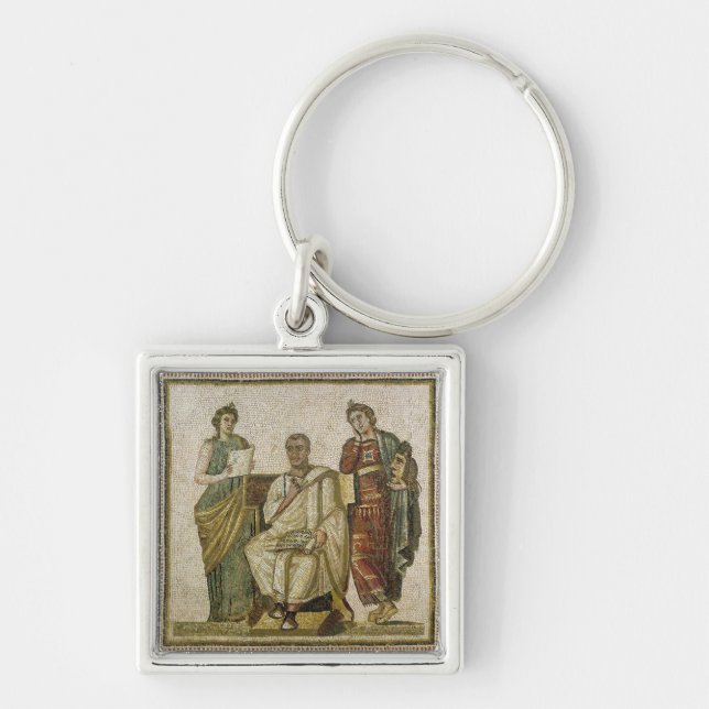 Virgil  and the Muses, from Sousse Key Ring (Front)