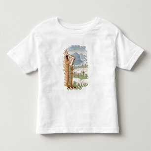 Virgil Writing in a Field of Sheep and Goats Toddler T-Shirt