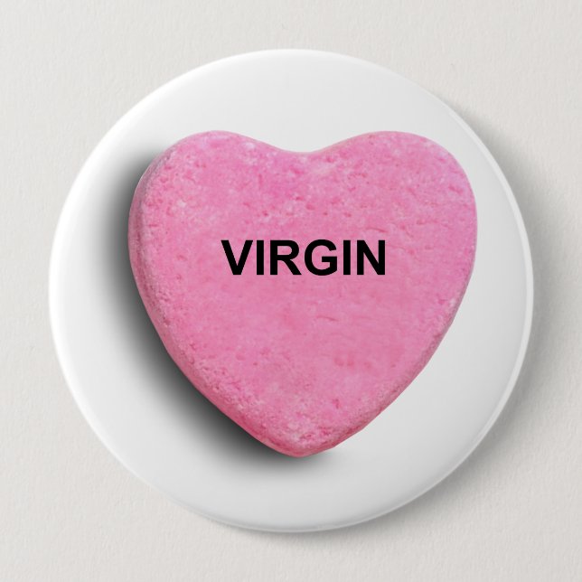 VIRGIN 10 CM ROUND BADGE (Front)