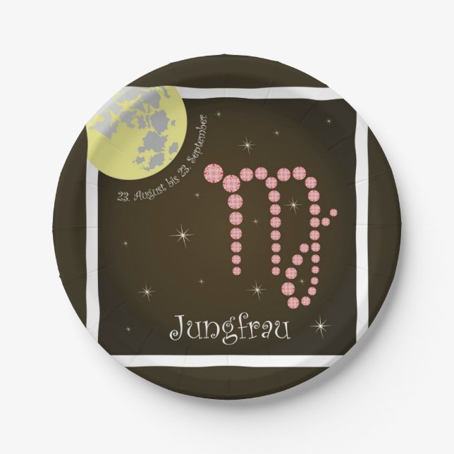 Virgin 23 August to 23 September / plate (Front)