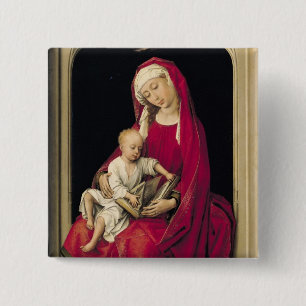 Virgin and Child, 1464 15 Cm Square Badge