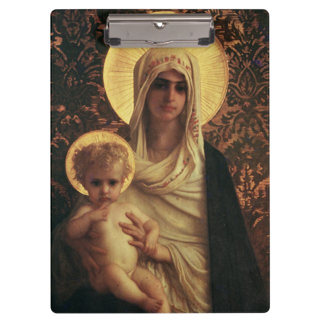 Virgin and Child, 1872 Clipboard (Front)