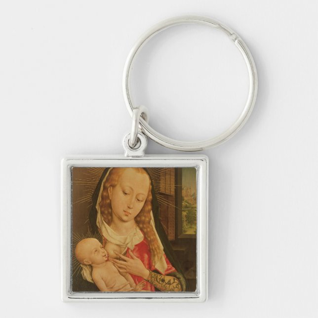Virgin and Child 2 Key Ring (Front)