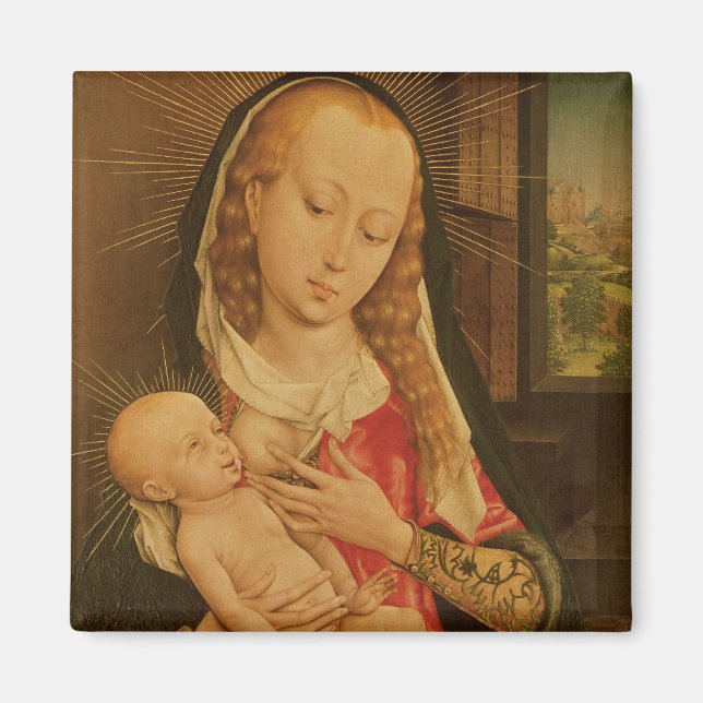 Virgin and Child 2 Magnet (Front)